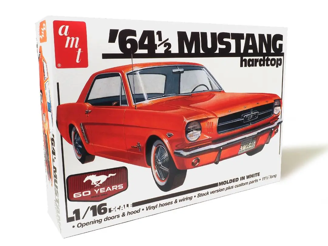 Amt 1/16 1964 5 Ford Mustang Coupe 60Th Anniversary (Level 2) 1