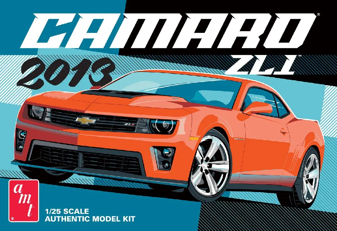 Amt 1/25 2013 Chevy Camaro Zl1 Model Kit (Level 2) 1
