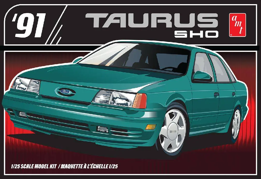 Amt 1/25 1991 Ford Taurus Model Kit 1