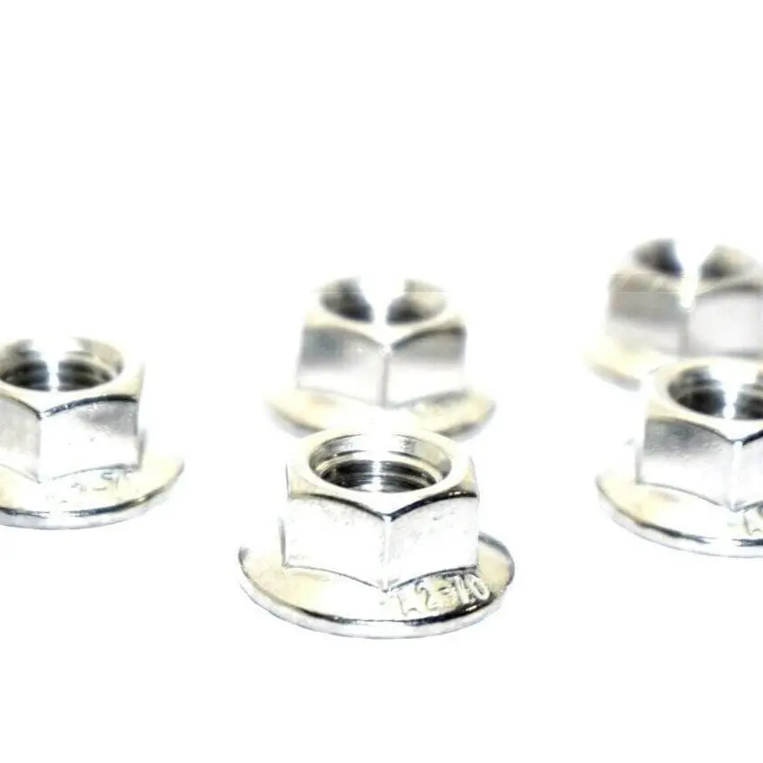 Zspec M10-1.5 Metric Flare Nuts, Sus304 Stainless Steel, 10-Pack 1