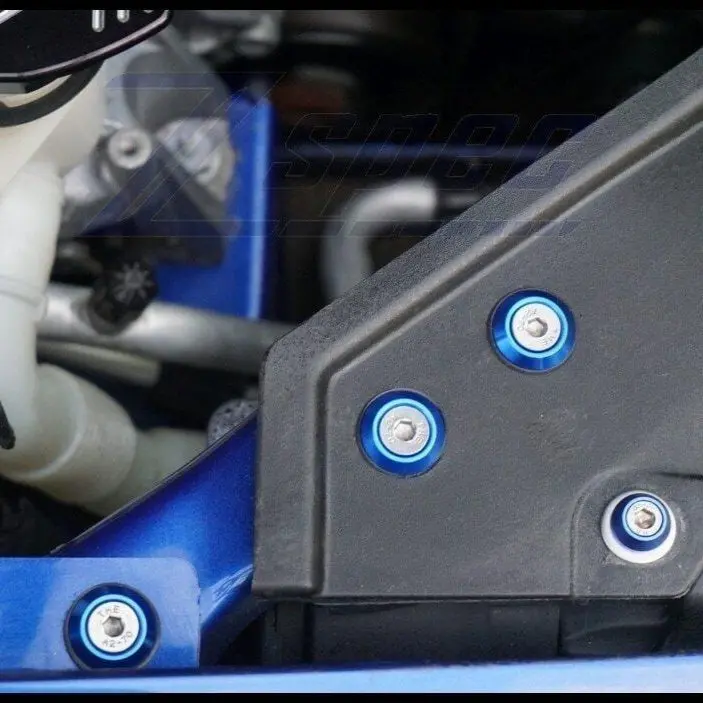 Zspec Stage-3 Dress Up Bolts® Fastener Kit For '06-09 Vw Golf R32 Mk5, Stainless & Billet 6