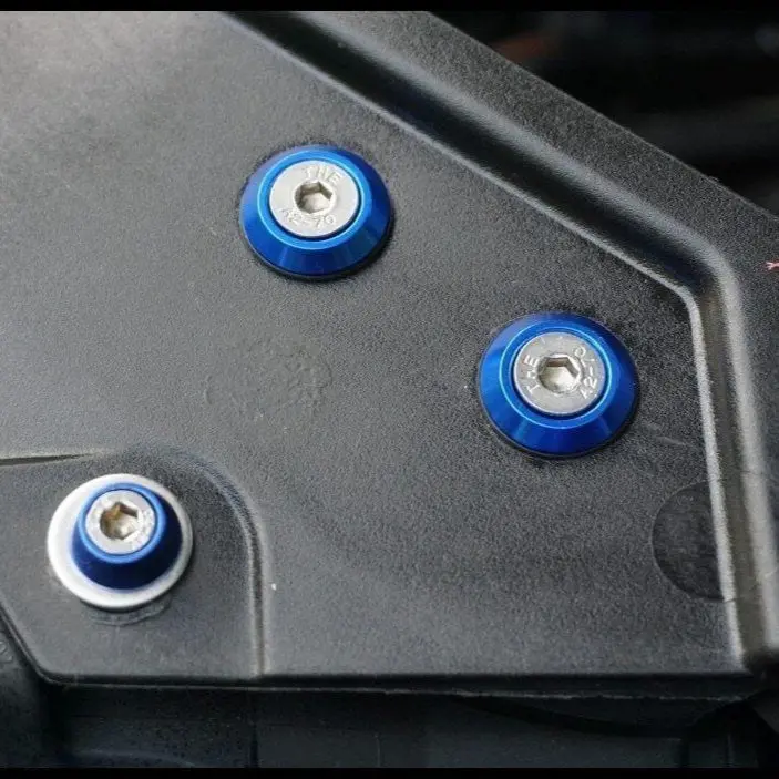 Zspec Stage-3 Dress Up Bolts® Fastener Kit For '06-09 Vw Golf R32 Mk5, Stainless & Billet 8