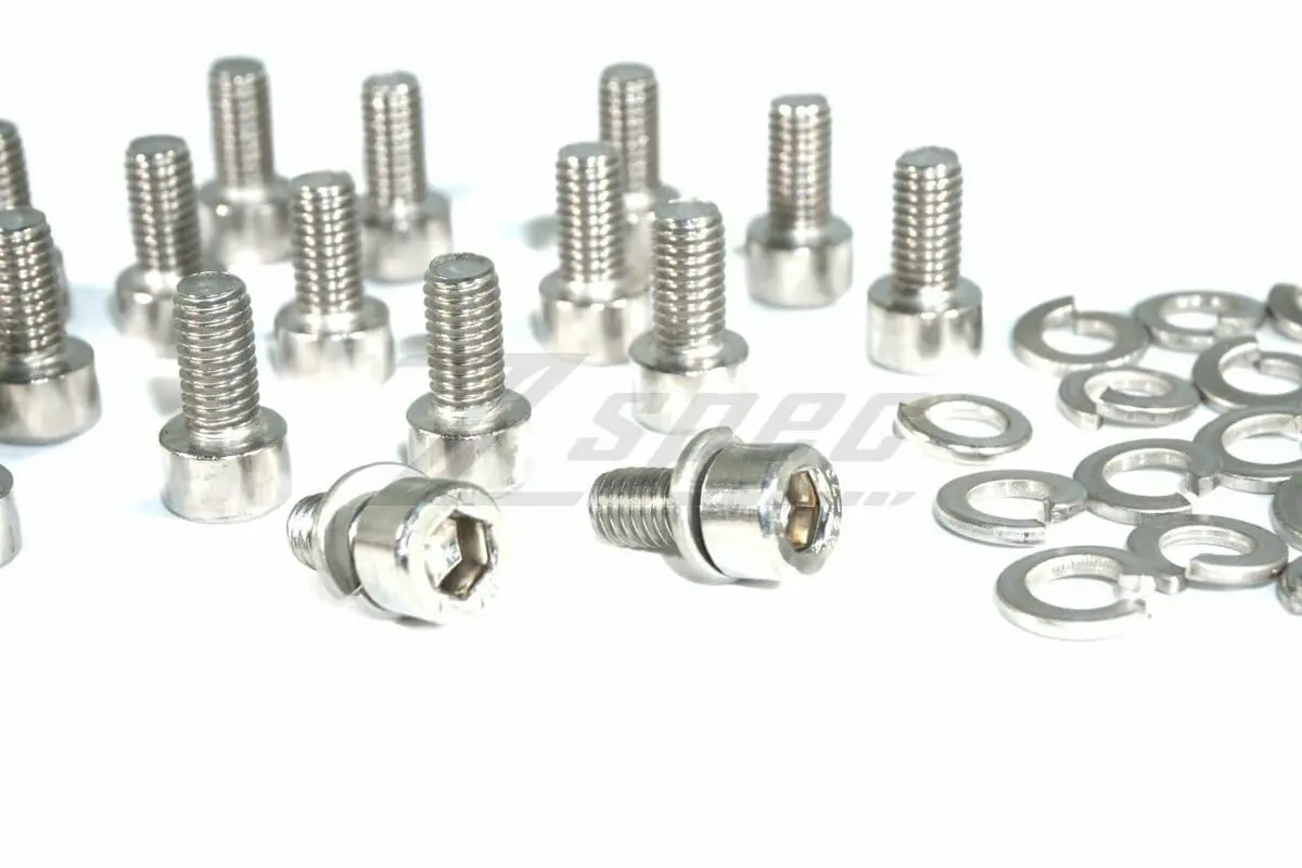 Zspec Stainless Oil Pan Hardware Fasteners For 1990-96 300Zx Z32 Models 2