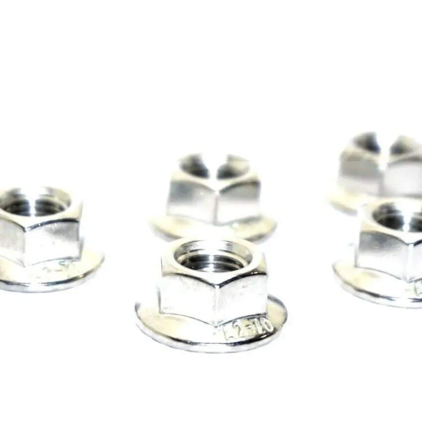 Zspec M6-1.0 Metric Flare Nuts, Sus304 Stainless, 10-Pack 1