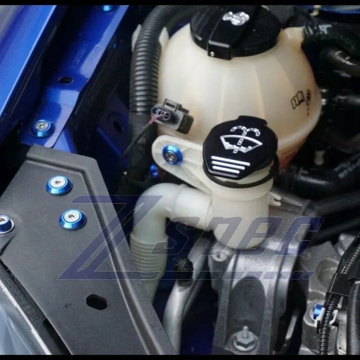 Zspec Stage-3 Dress Up Bolts® Fastener Kit For '06-09 Vw Golf R32 Mk5, Stainless & Billet 3