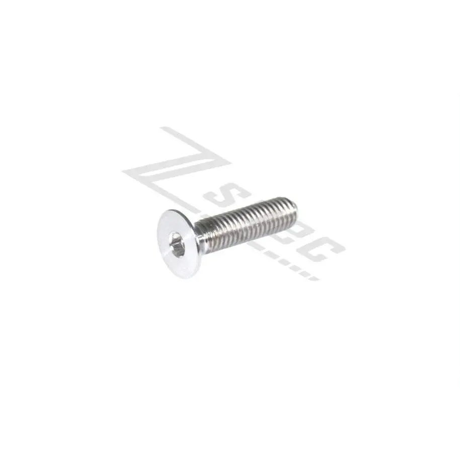 Zspec M5-0.8X16mm Flat-Head Fhsc Fastener/Bolt, Titanium Grade-5, Per Each 2