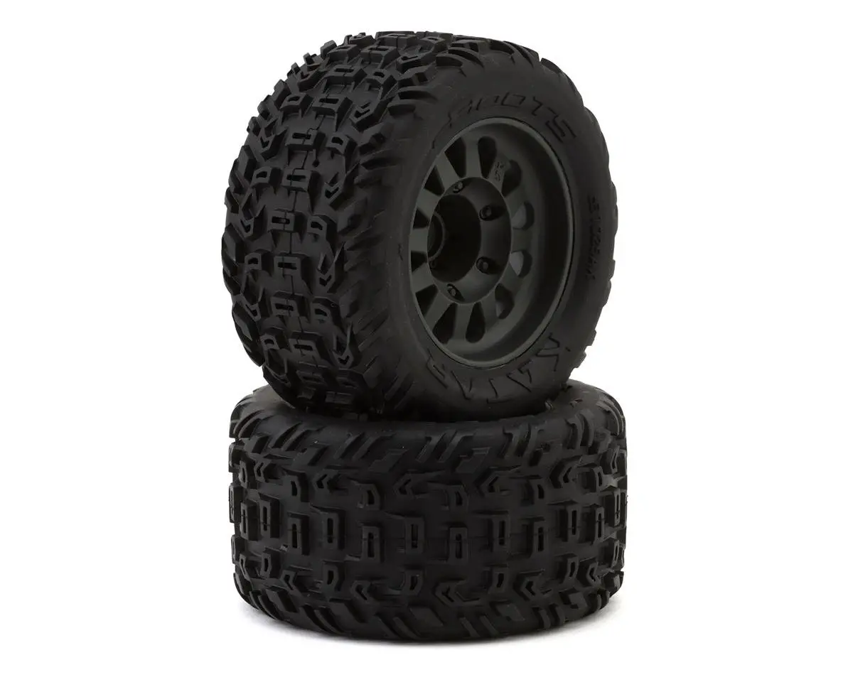 Dboots Katar St 2.8In Pre-Glued Tires, 14Mm Hex (2) 1