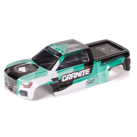 Granite 4X4 Clipless Body, Green/Black 1