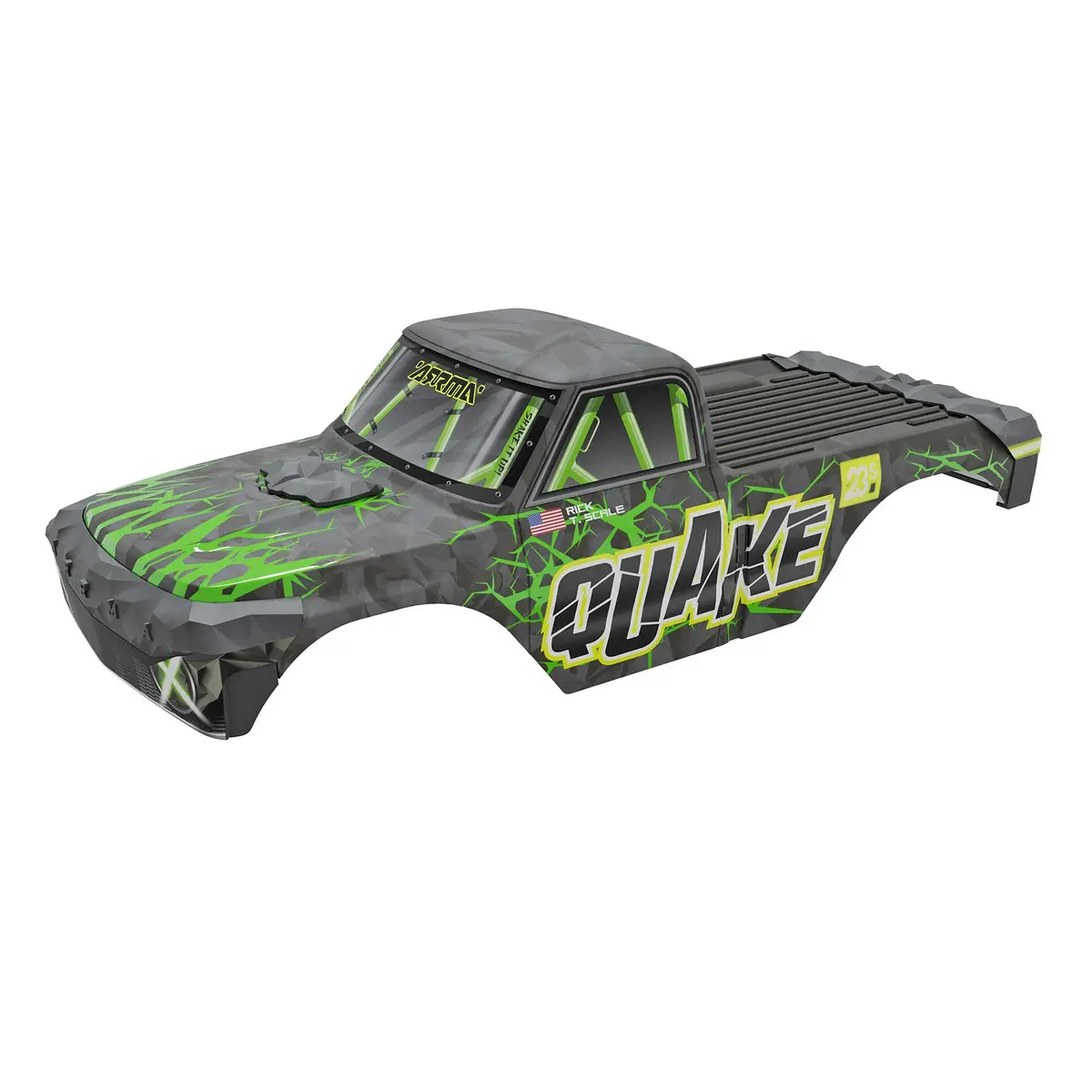Quake Complete Assembled Body Set, Green 1