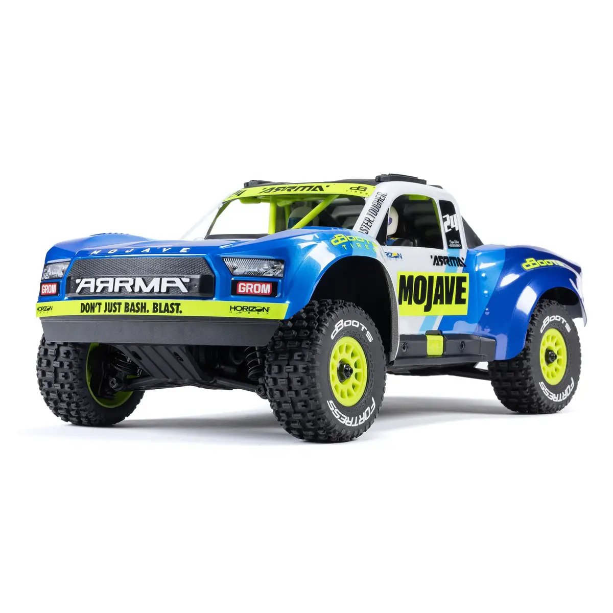 Mojave Grom Mega 381 1/18 4X4 Desert Truck Rtr, Blue/White 1