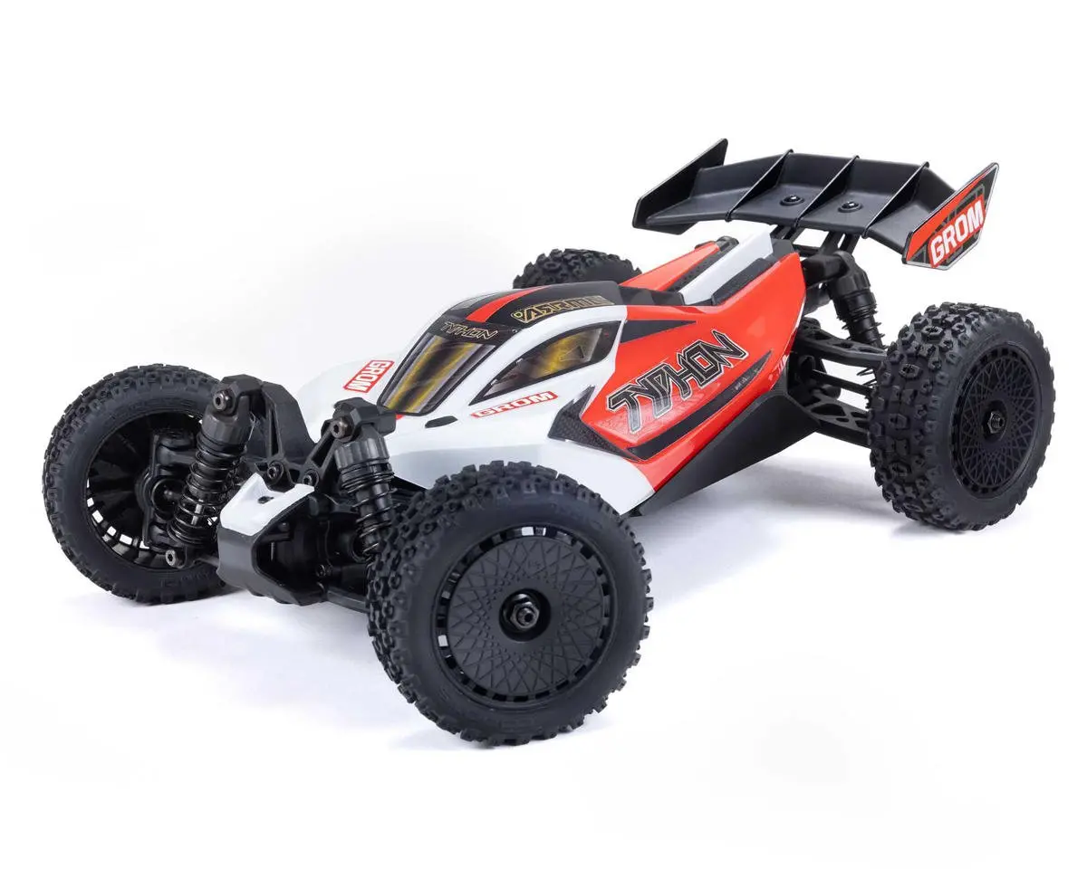 Typhon Grom 1/18 4X4 Buggy Rtr, Red/White 1