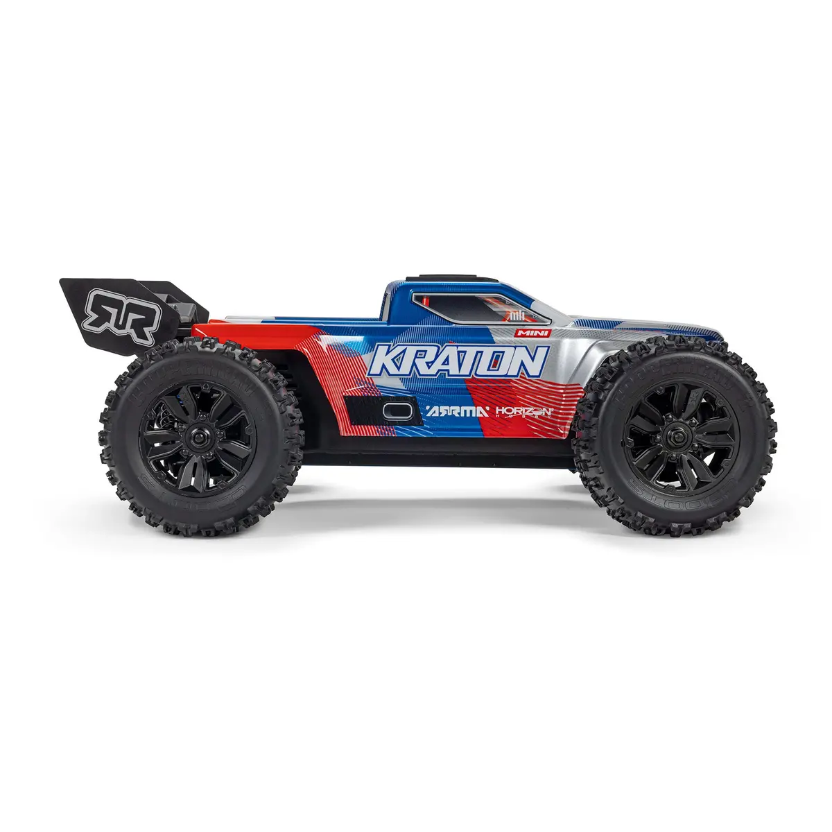Mini Kraton 3S Dsc 4X4 1/16 Speed Truck Rtr Combo, Red/Blue 2