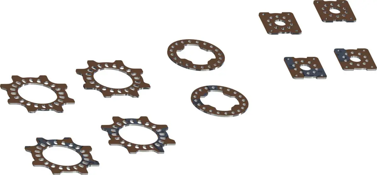 310984 Arrma Limited Slip Diff Plates For 29Mm Diff Case 1