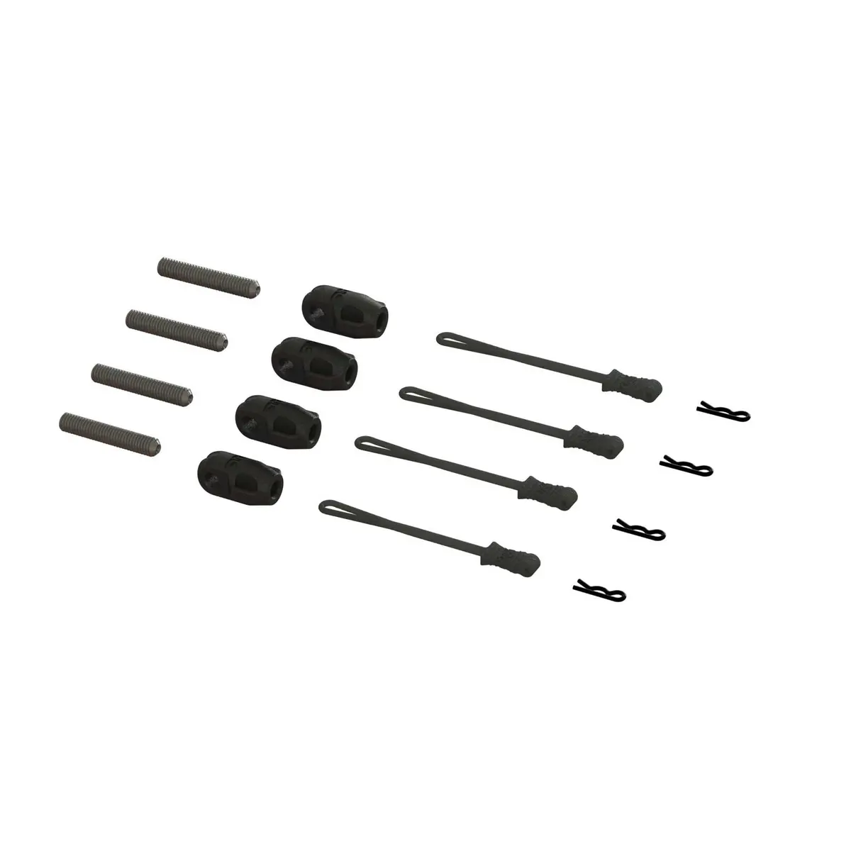 Brace Rod Ends With Pins & Retainers 1