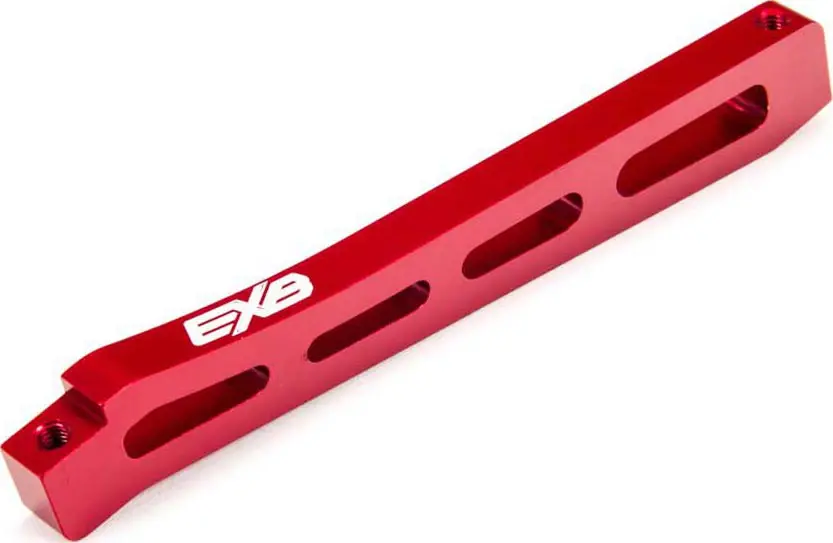 320565 Arrma Front Center Chassis Brace Aluminum 118Mm Red 1
