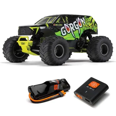 Gorgon 1/10 2Wd Monster Truck Rtr, Yellow 1