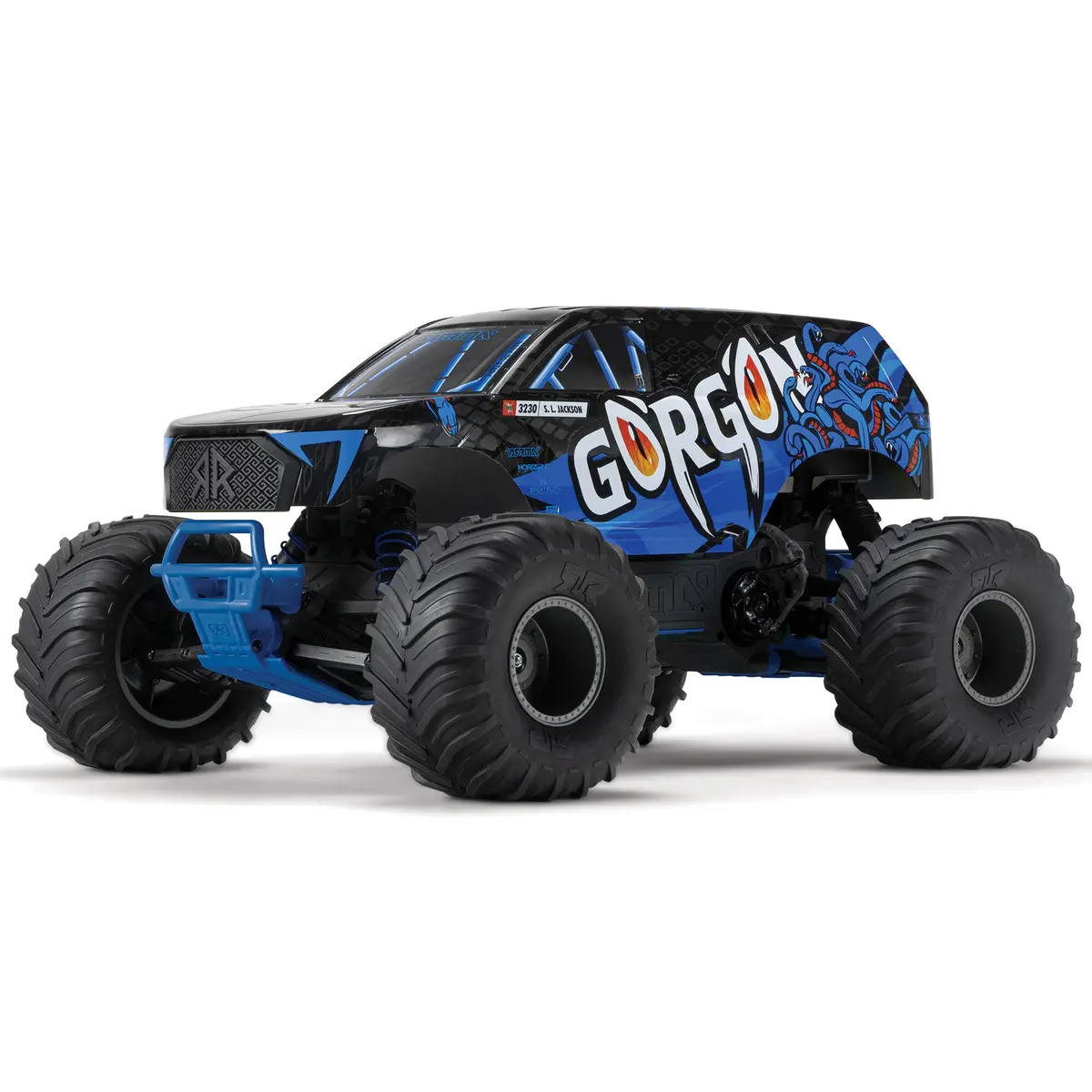 Gorgon 1/10 2Wd Monster Truck Rtr, Blue 1