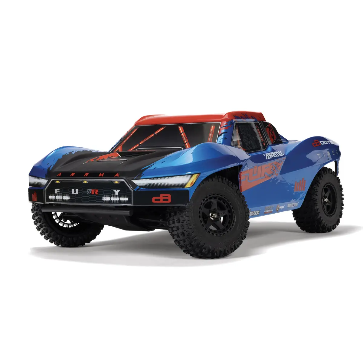 Fury Blx 1/10 2Wd Short Course Truck Rtr, Blue 1