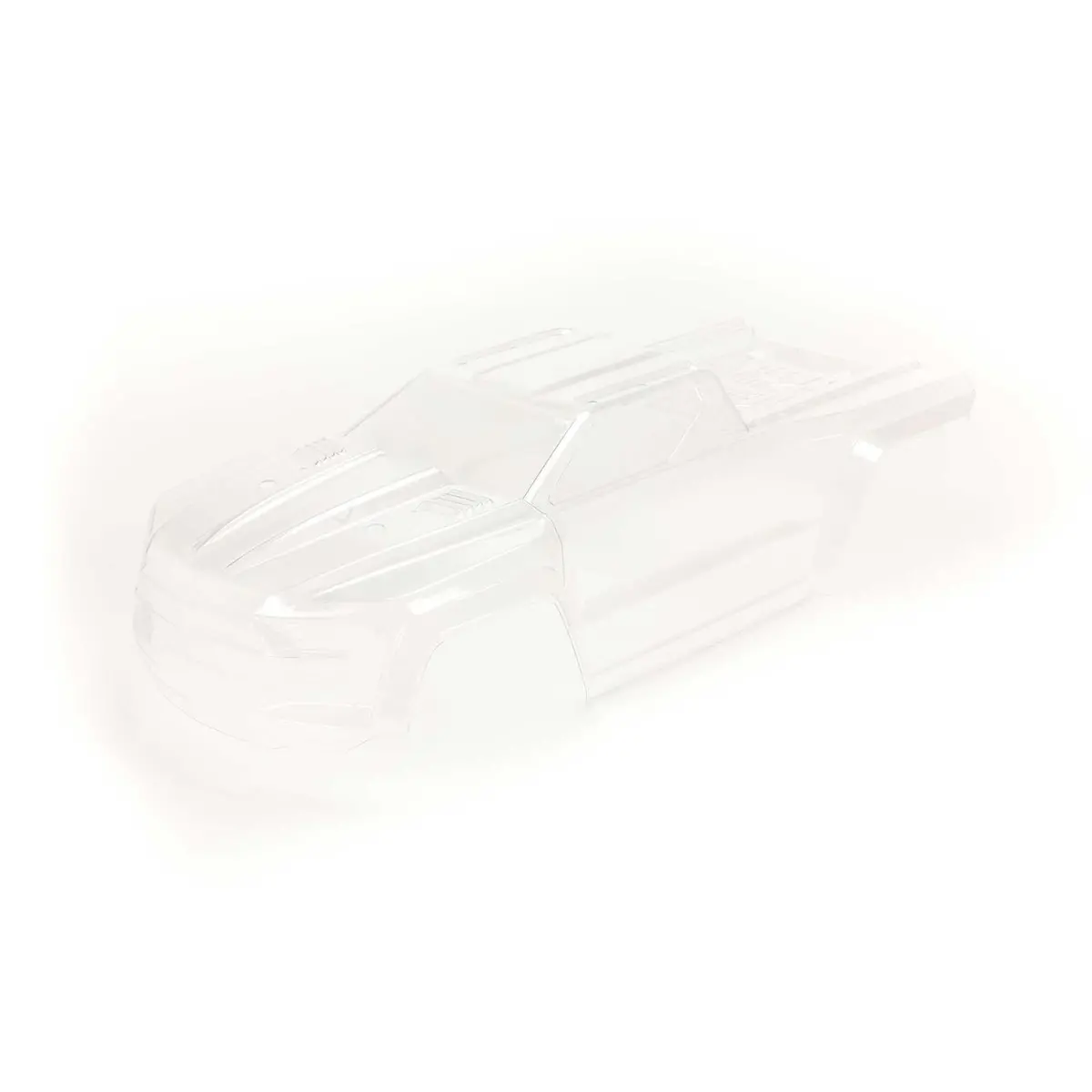 Kraton 8S 4X4 Blx Clear Body W/ Decals 1