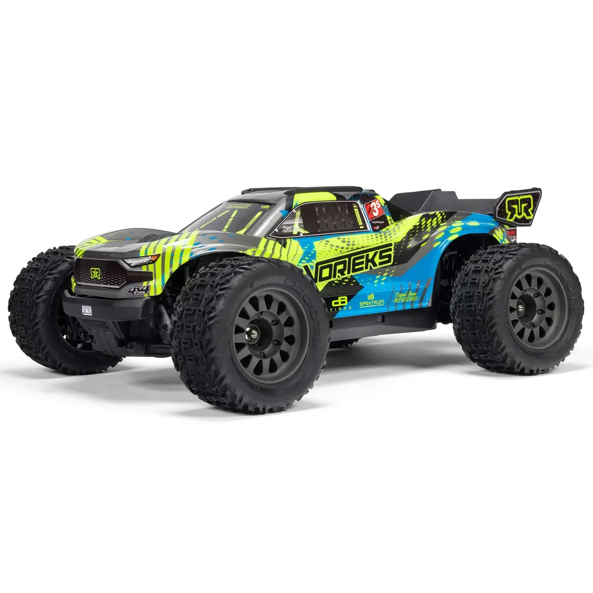 Vorteks 223S Blx 4X4 1/10 Stadium Truck Rtr, Teal 1