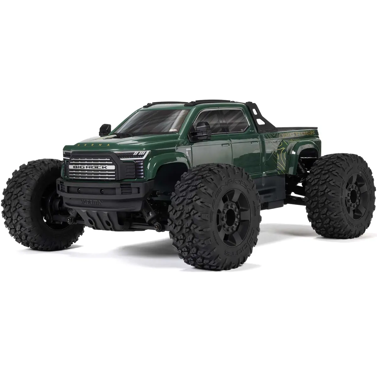 Big Rock 4X4 Blx Brushless 1/10 Street Truck Rtr, Green 1