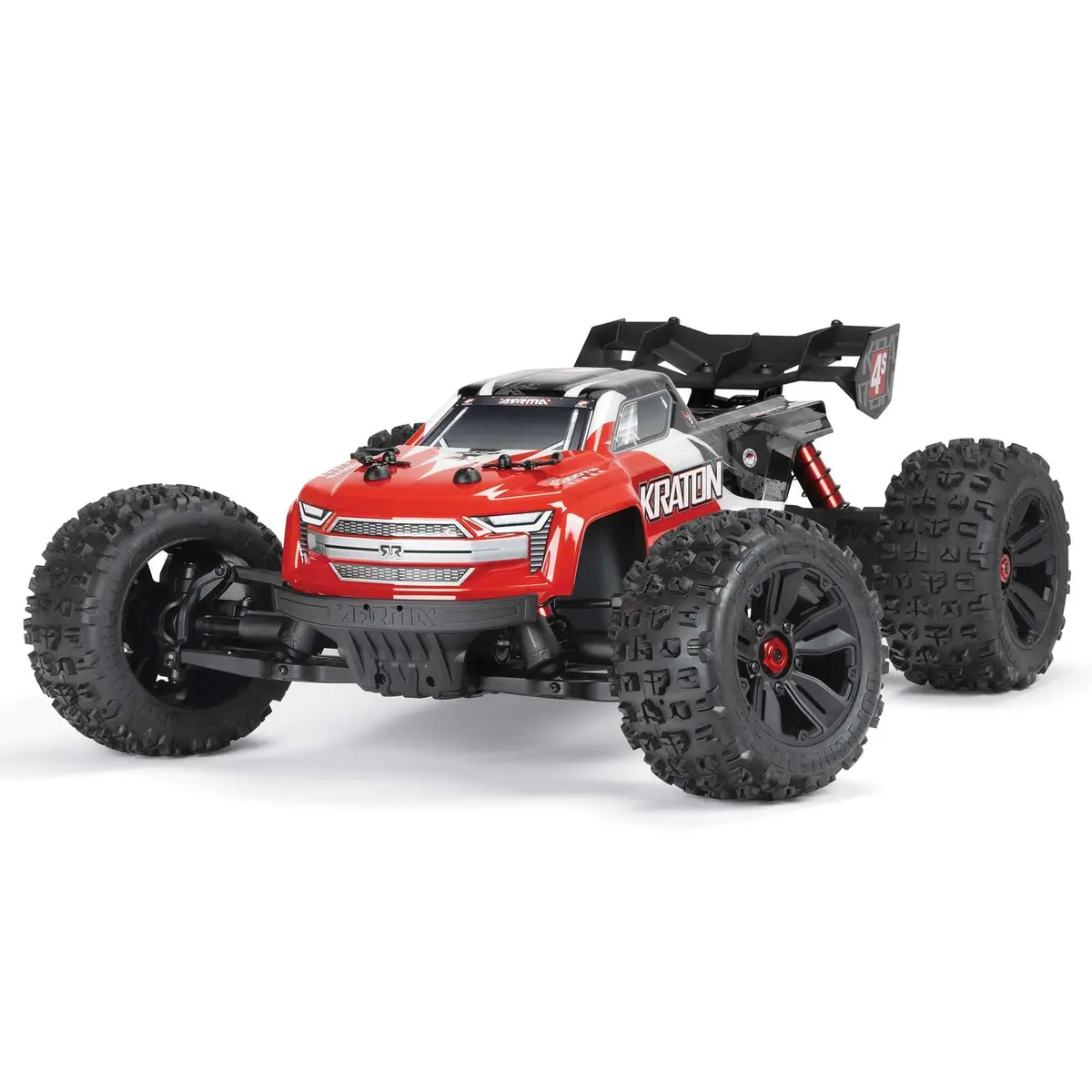 Kraton 4S Blx 1/10 4X4 Monster Truck Rtr, Red/Black 1