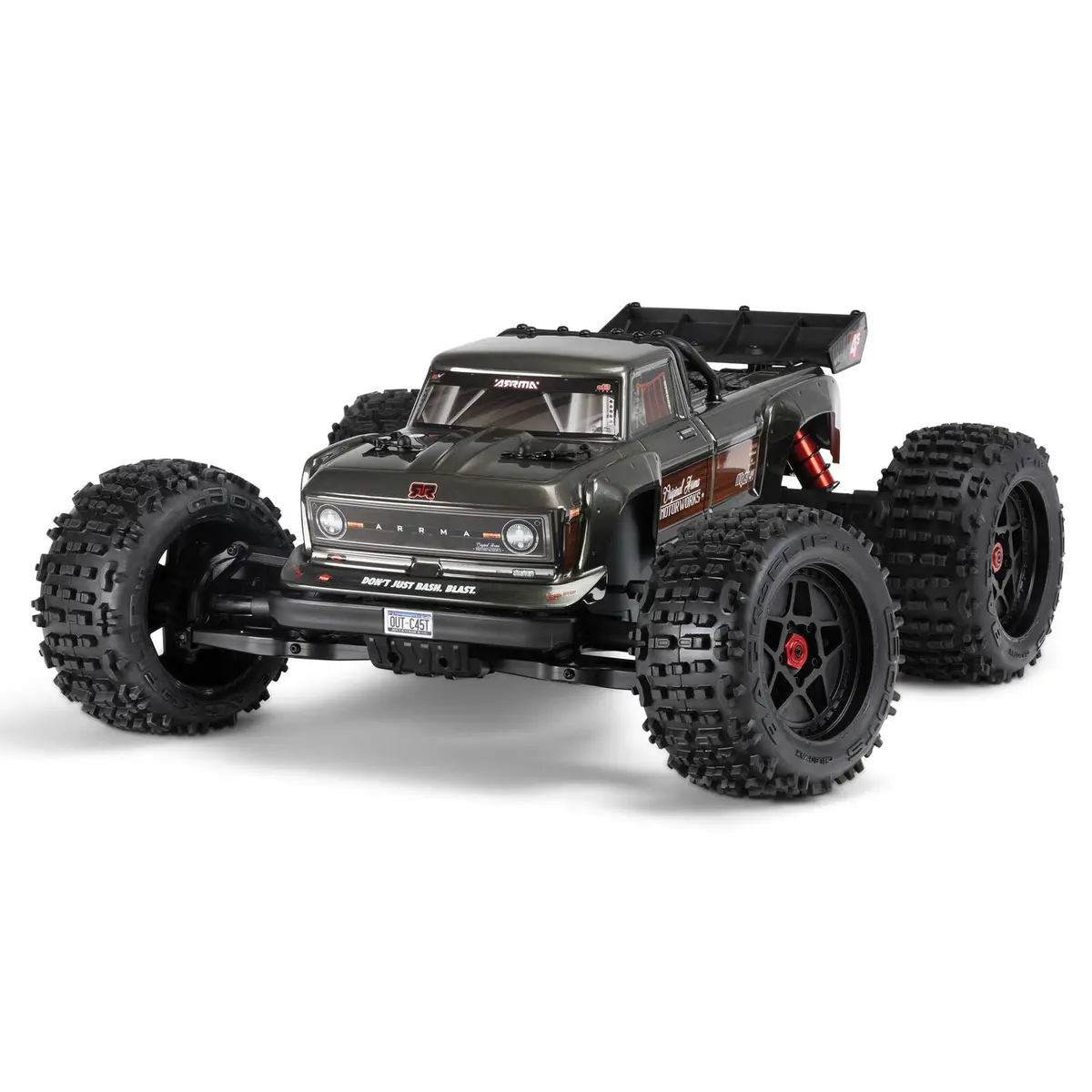 Outcast V2 4S Blx 1/10 4X4 Stunt Truck Rtr, Gunmetal 1