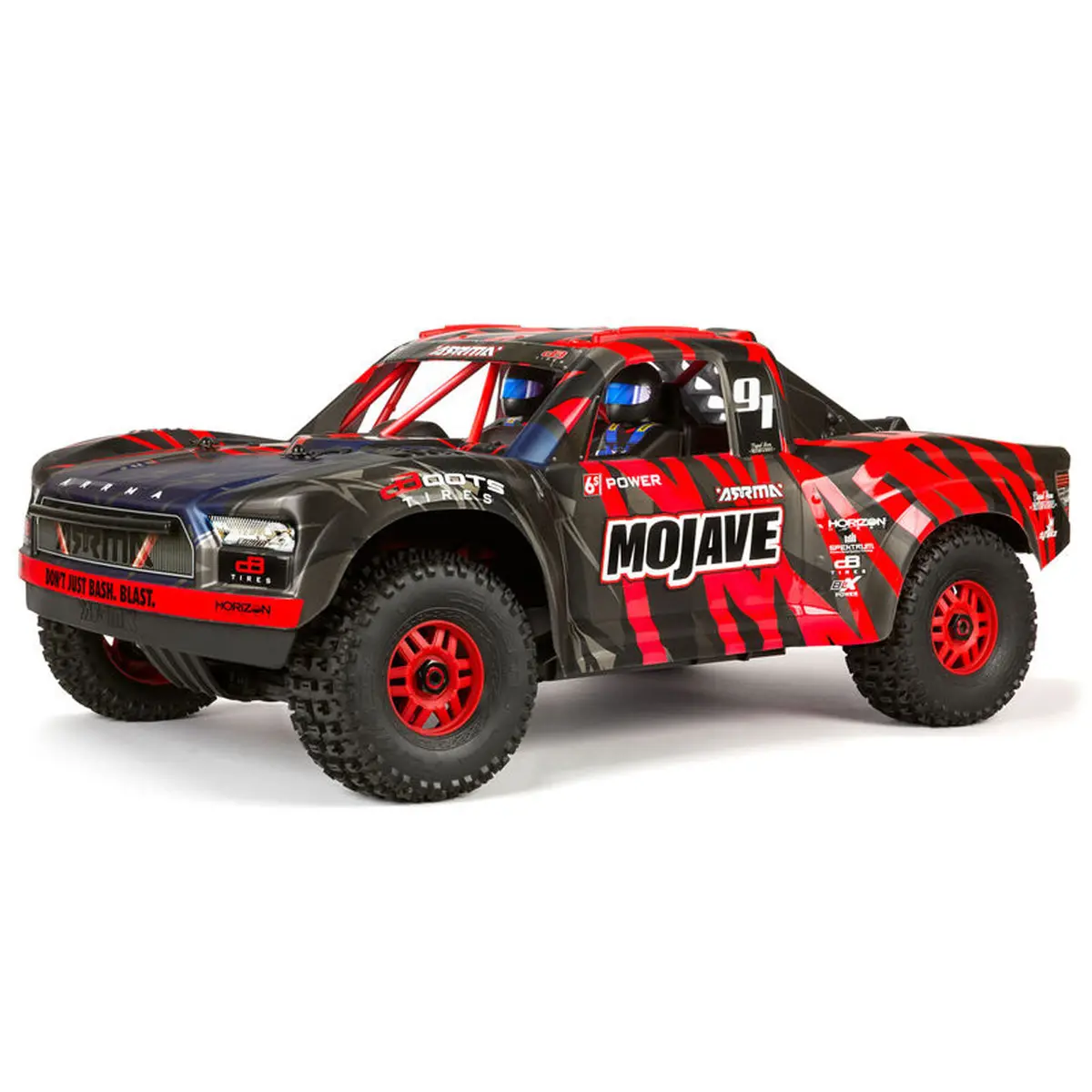 Mojave V2 6S Blx 1/7 4X4 Desert Truck Rtr, Red 1