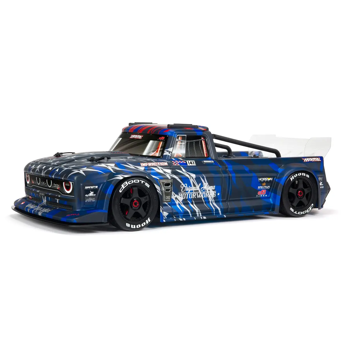 Infraction V2 6S Blx 1/7 4Wd Truck Rtr, Blue 1