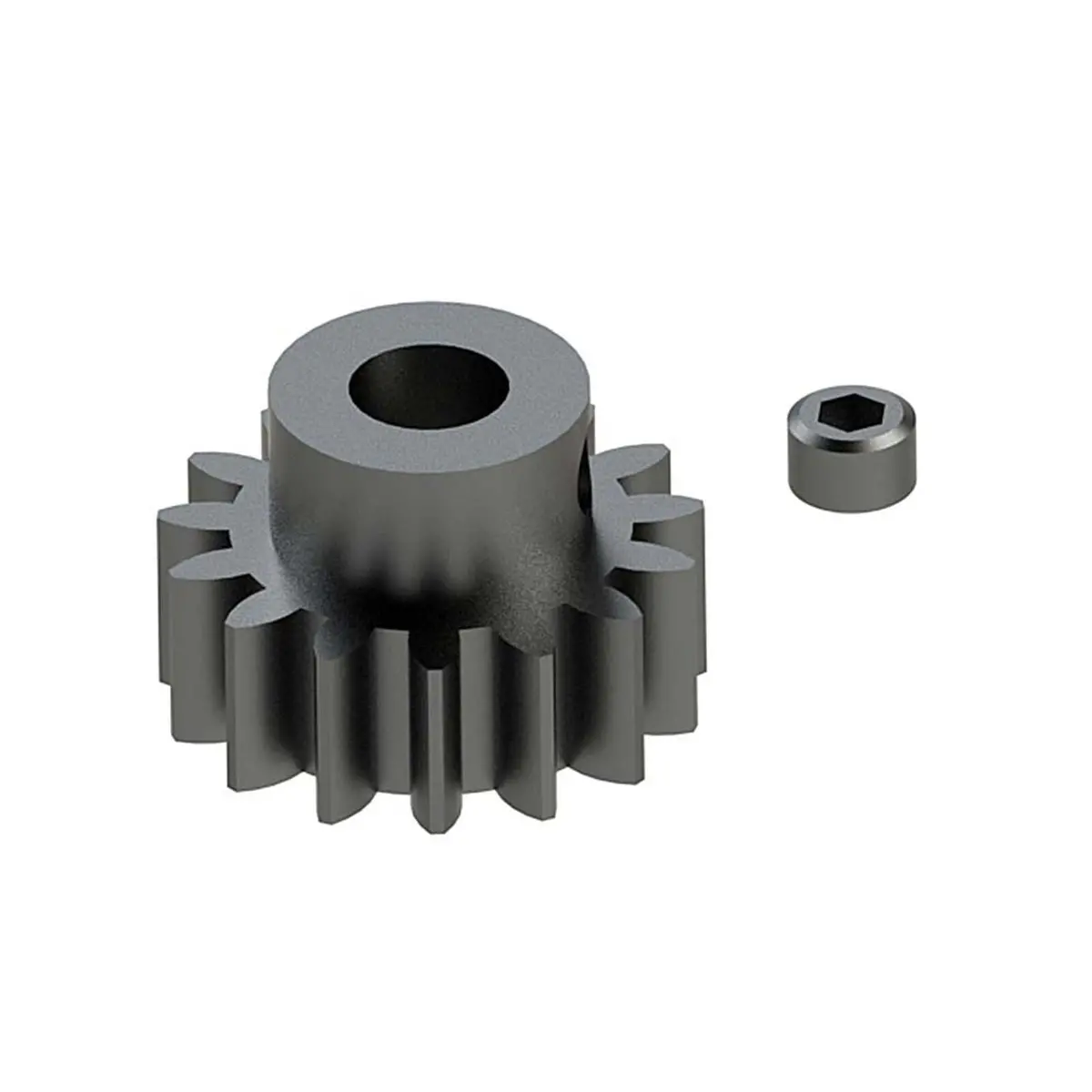 Steel Pinion Gear, 15T Mod1 5Mm 1