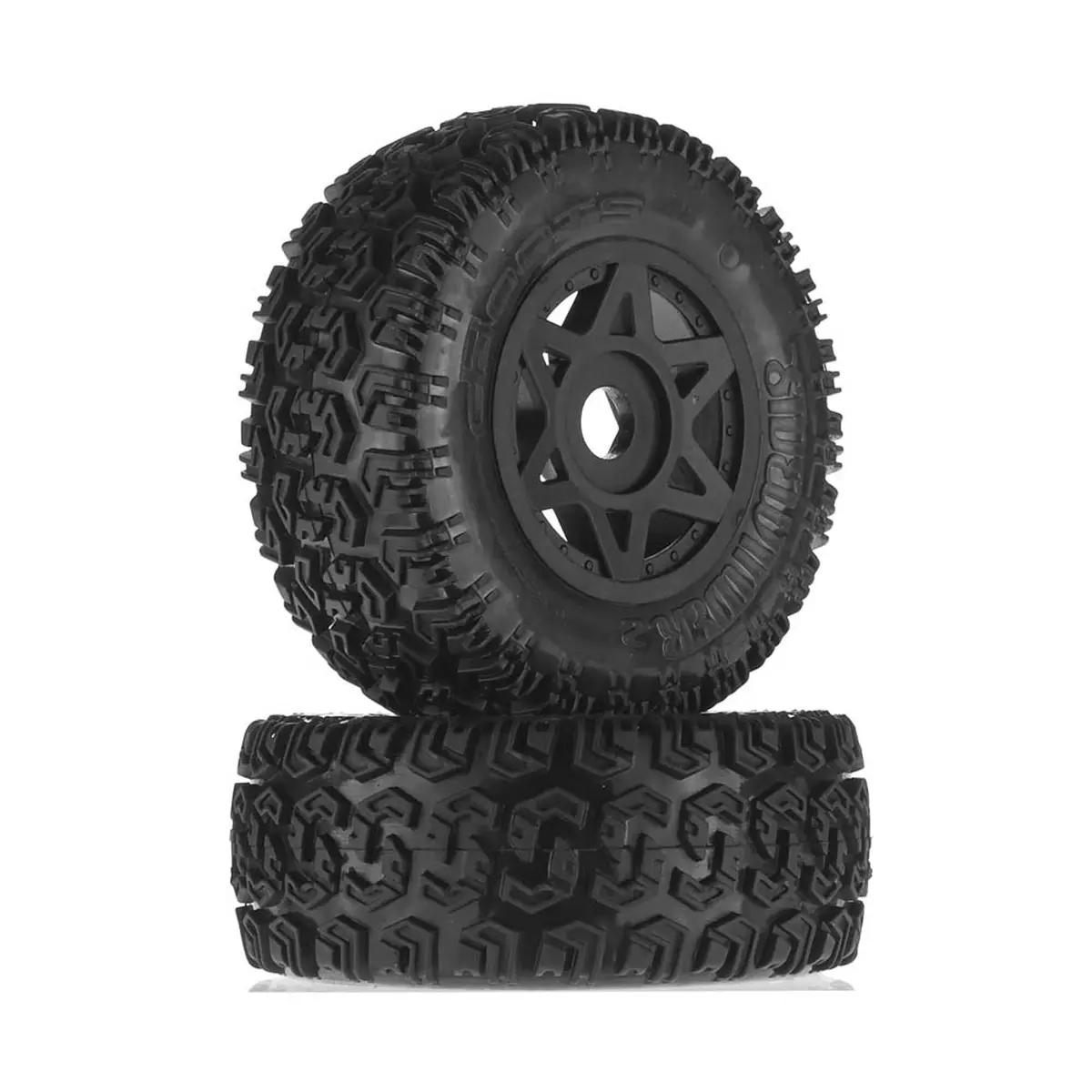 Dboots Sidewinder 2 Tires & Wheels, Black, 6S 1
