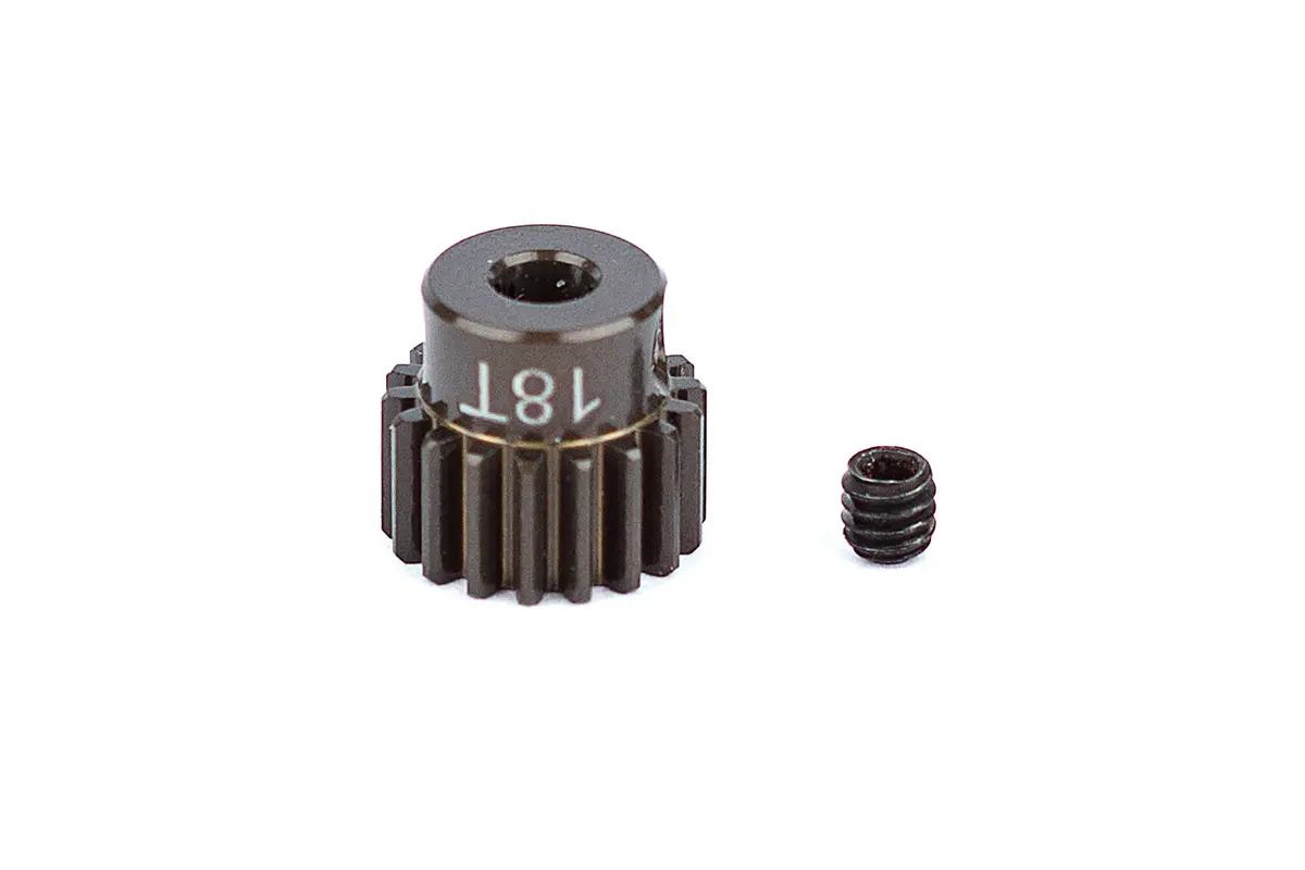 Factory Team Aluminum Pinion Gear, 1/8In Shaft, 48P 19T 1