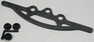 2232 Team Associated Wide Fr Bumper W/Pads Ntc3 1