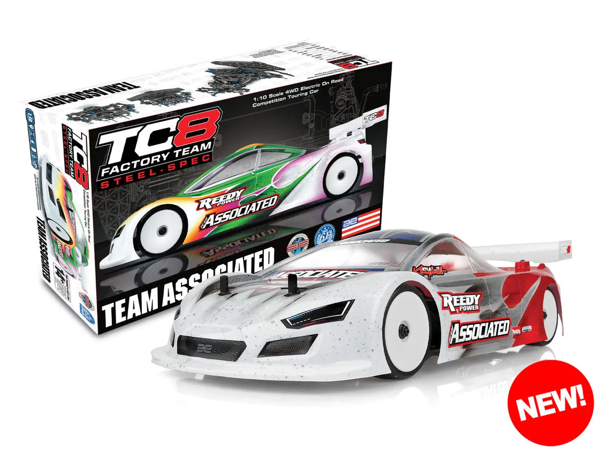 Rc10 Tc8 1/10 Touring Car Kit, Steel Spec 1