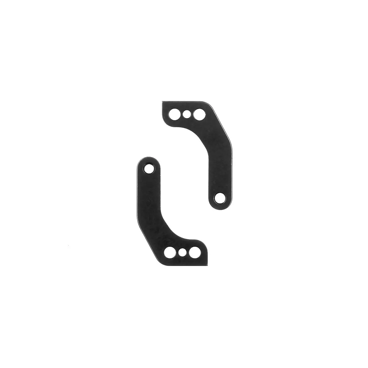 Tc8 Ft Front Steering Block Arm Set, +1Mm (2) 1