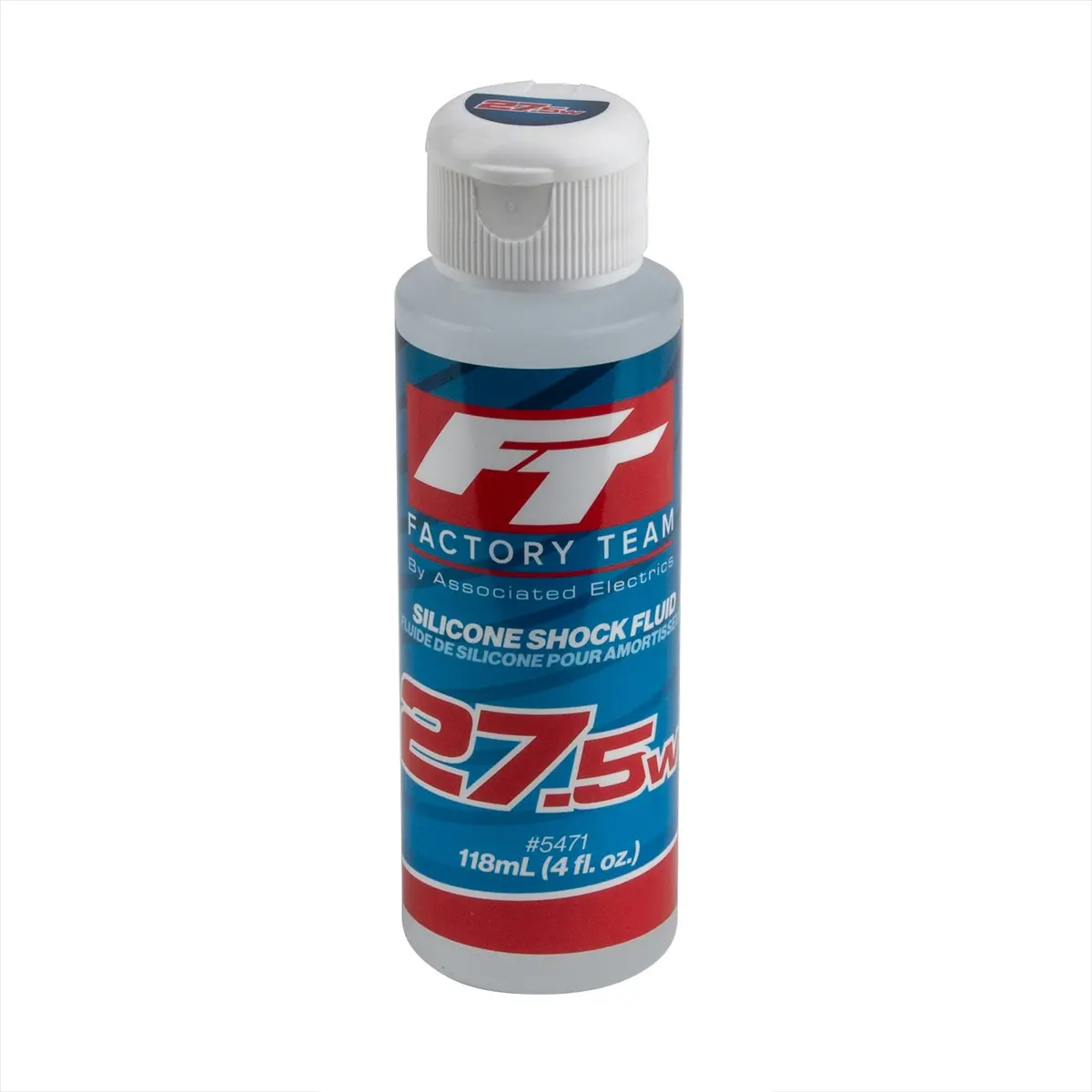 Factory Team Silicone Shock Fluid, 4Oz, 27.5Wt (313 Cst) 1