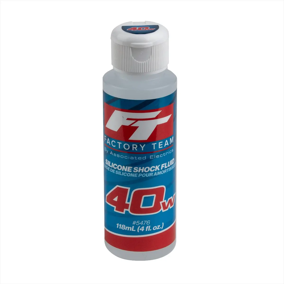 Factory Team Silicone Shock Fluid, 4Oz, 40Wt (500 Cst) 1