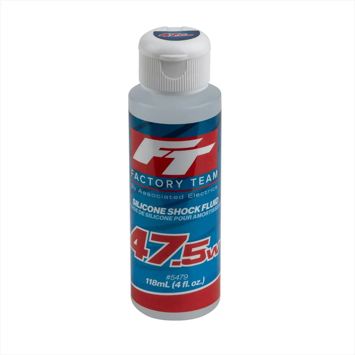 Factory Team Silicone Shock Fluid, 4Oz, 47.5Wt (613 Cst) 1