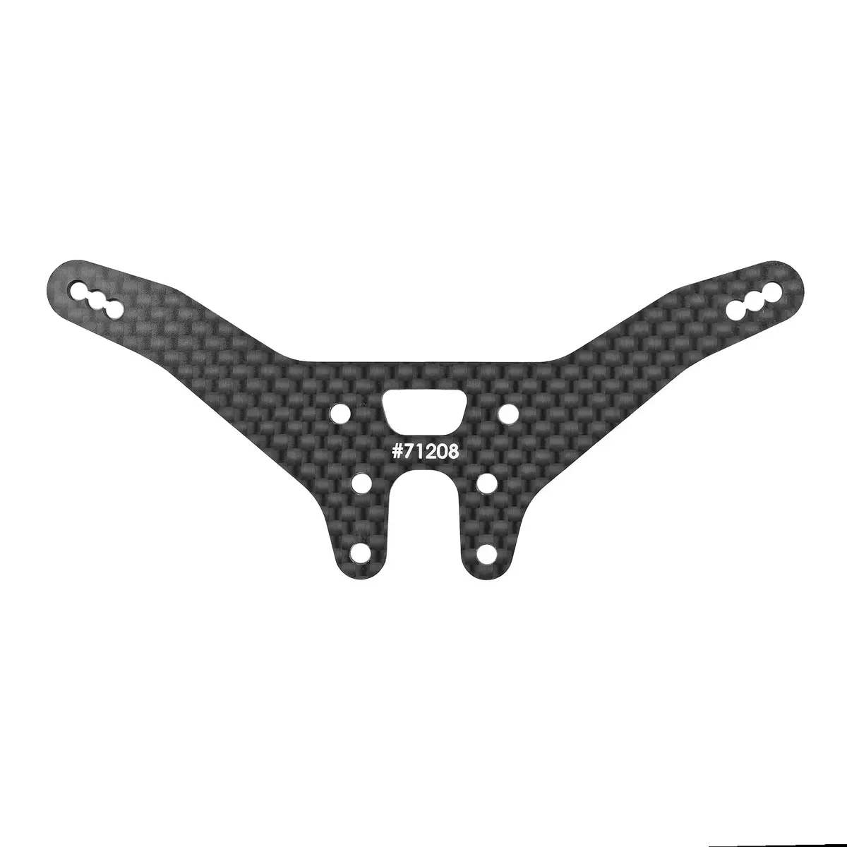 Rc10 T7 Rear Shock Tower, Carbon Fiber 1