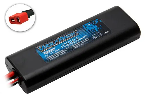 Reedy Wolfpack 7.4V 2S Lipo Battery, 4000Mah 35C 1