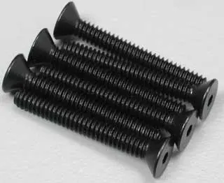 7672 Team Associated Flat Head Socket Screw 4-40X7/8" (6) 1