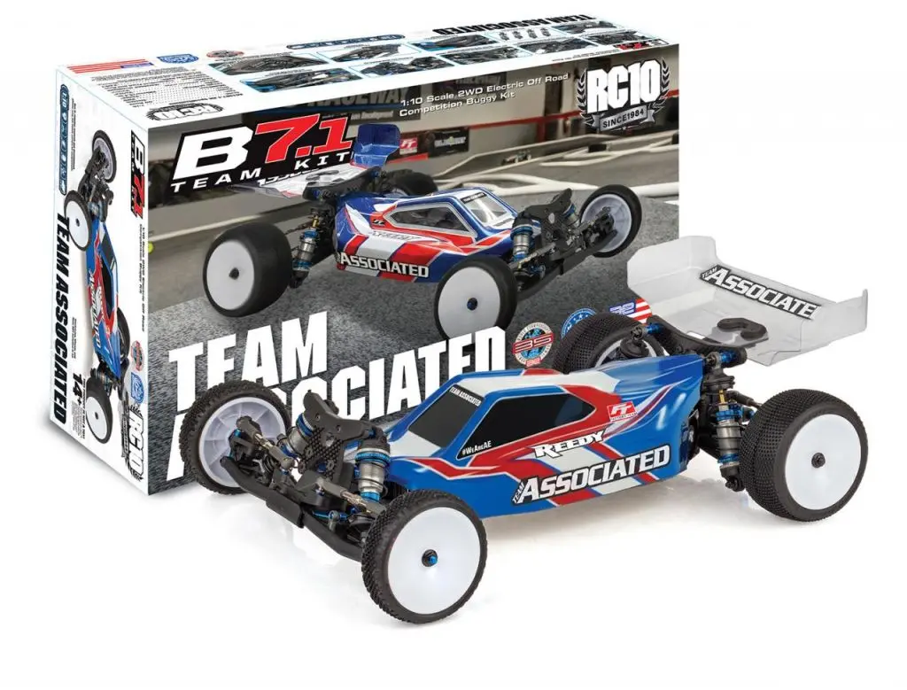 Rc10 B7.1 Team Kit 1/10 2Wd Buggy Kit, Carpet Version 1