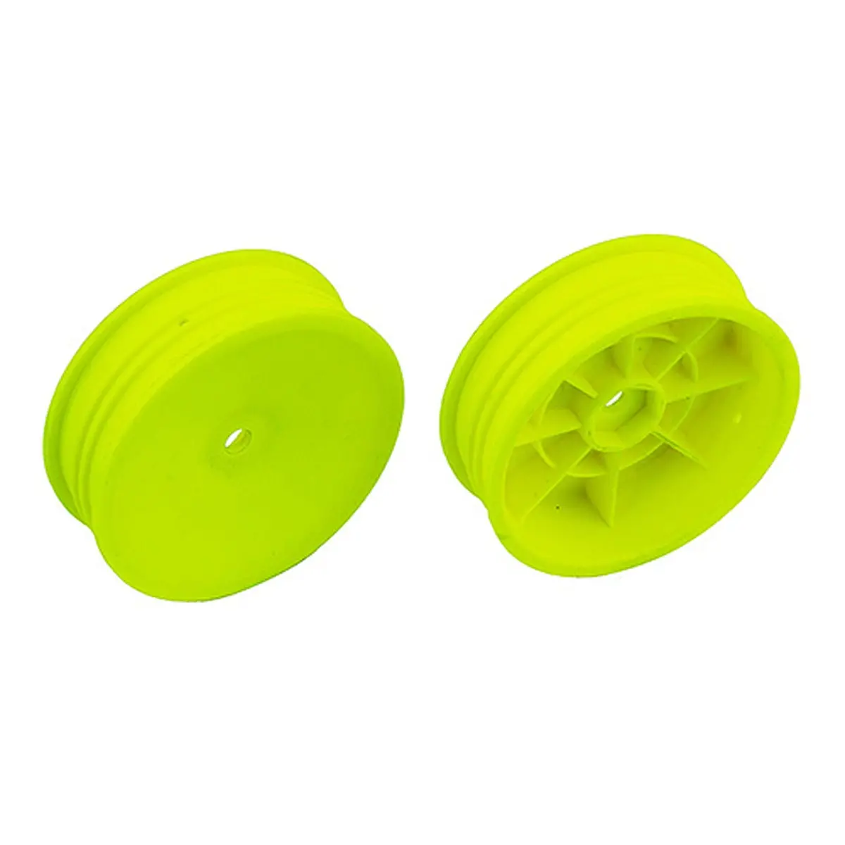 B6 2.2 Slim Front Buggy Wheels, 12Mm Hex Yellow (2) 1
