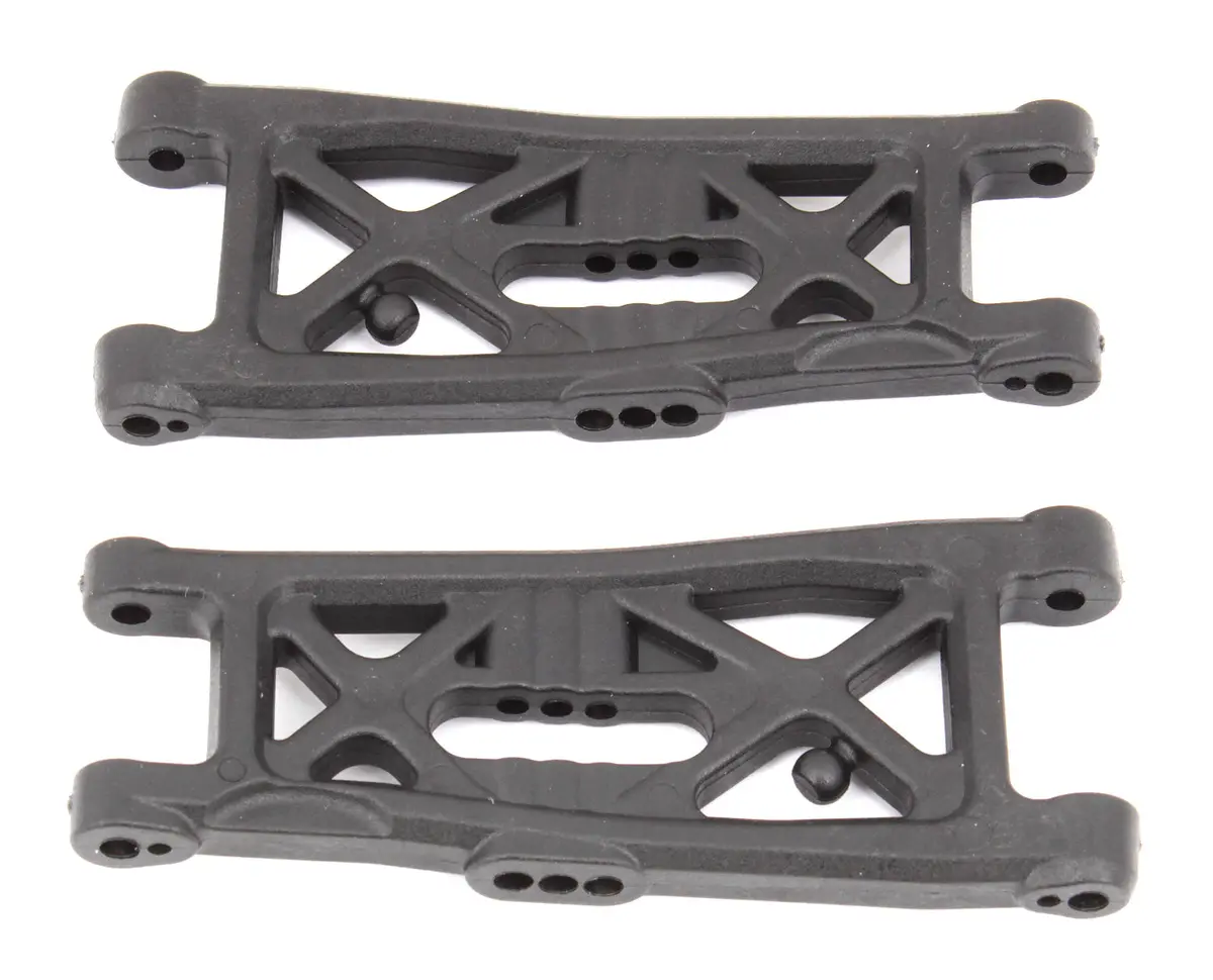 Rc10b6 Factory Team Front Suspension Arms, Gull Wing, Carbon Fiber 1