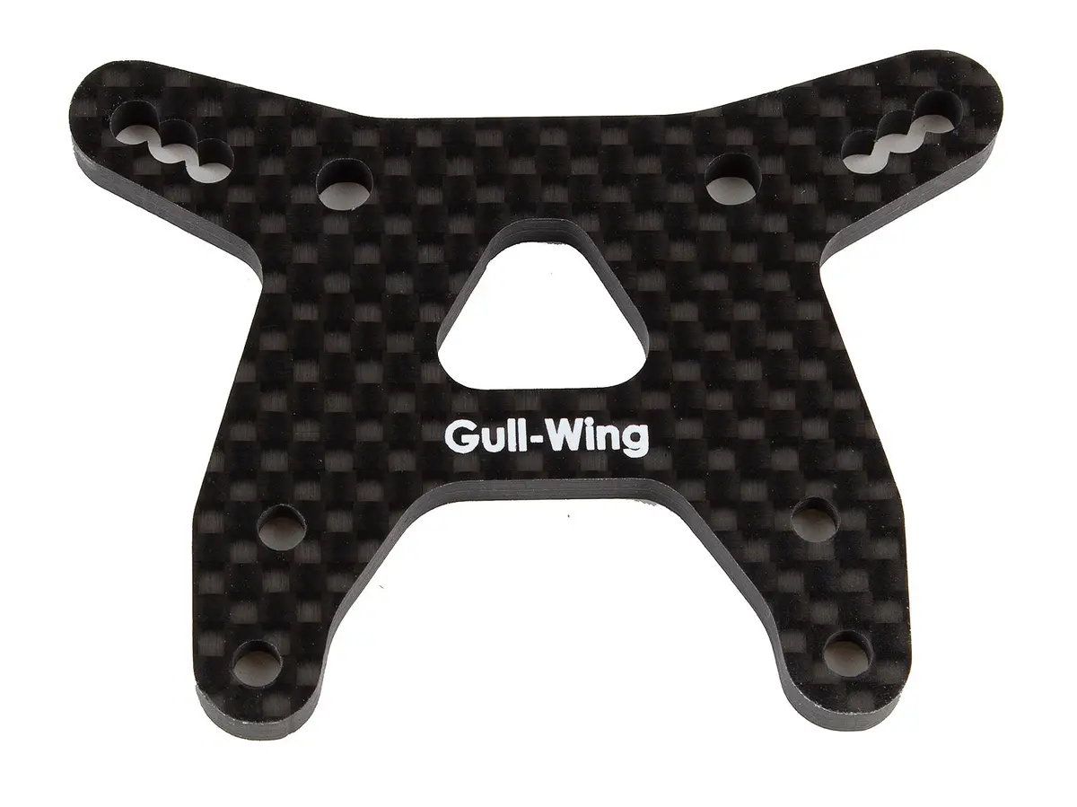 Rc10b6.3 Carbon Fiber Front Shock Tower, Gull-Wing 1