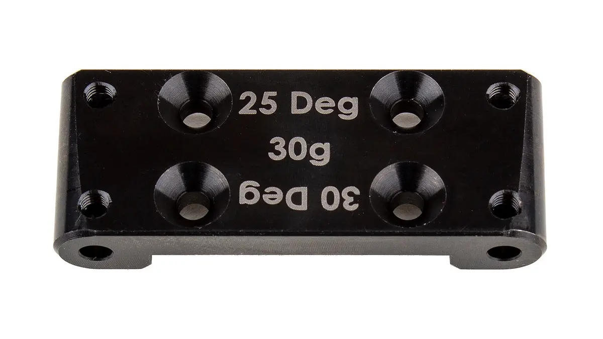 Rc10b6.3 Steel Front Bulkhead, 2.5 Degree (30G) 1