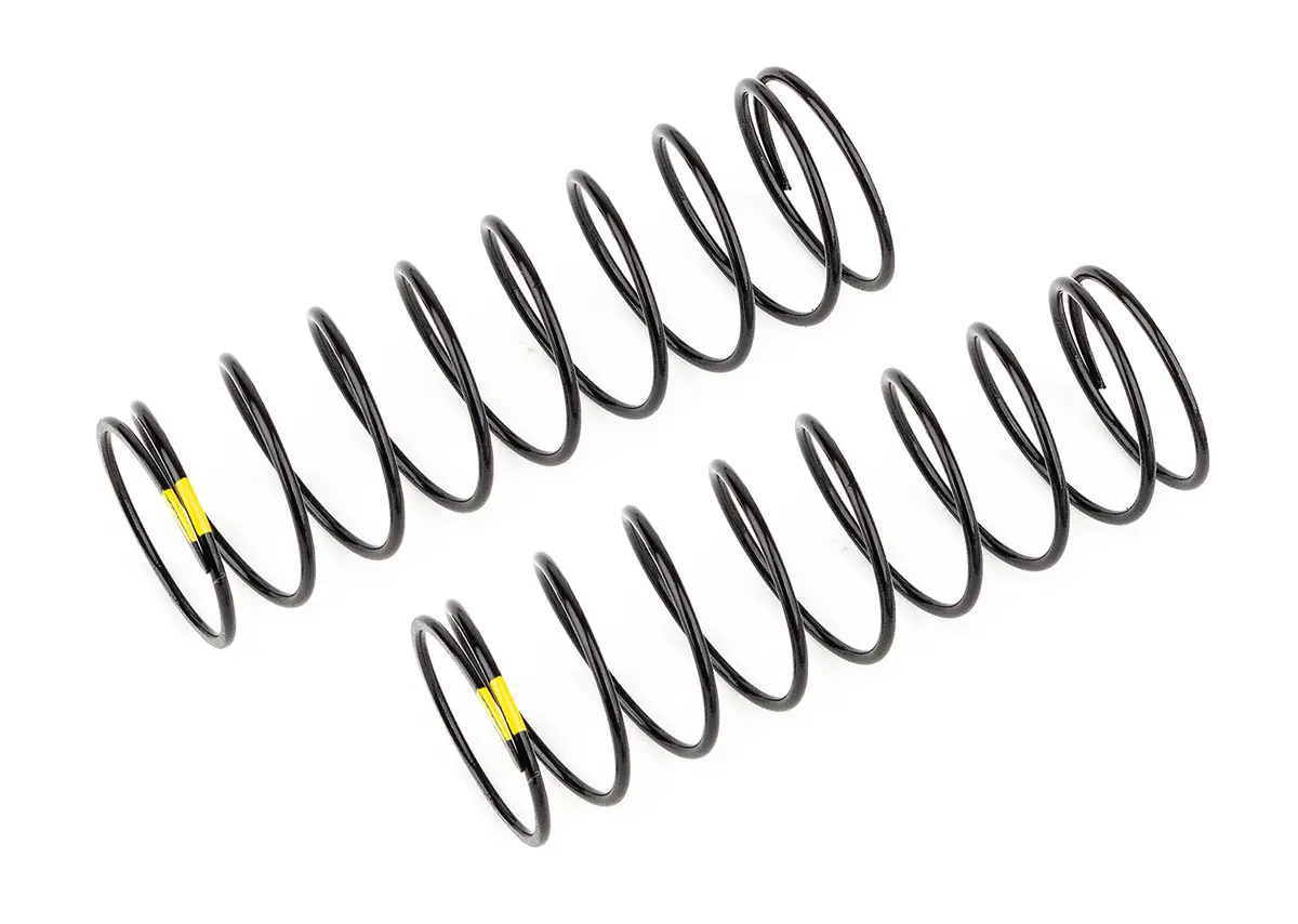 13Mm X 61Mm Rear Shock Spring, Yellow/2.3Lb 1