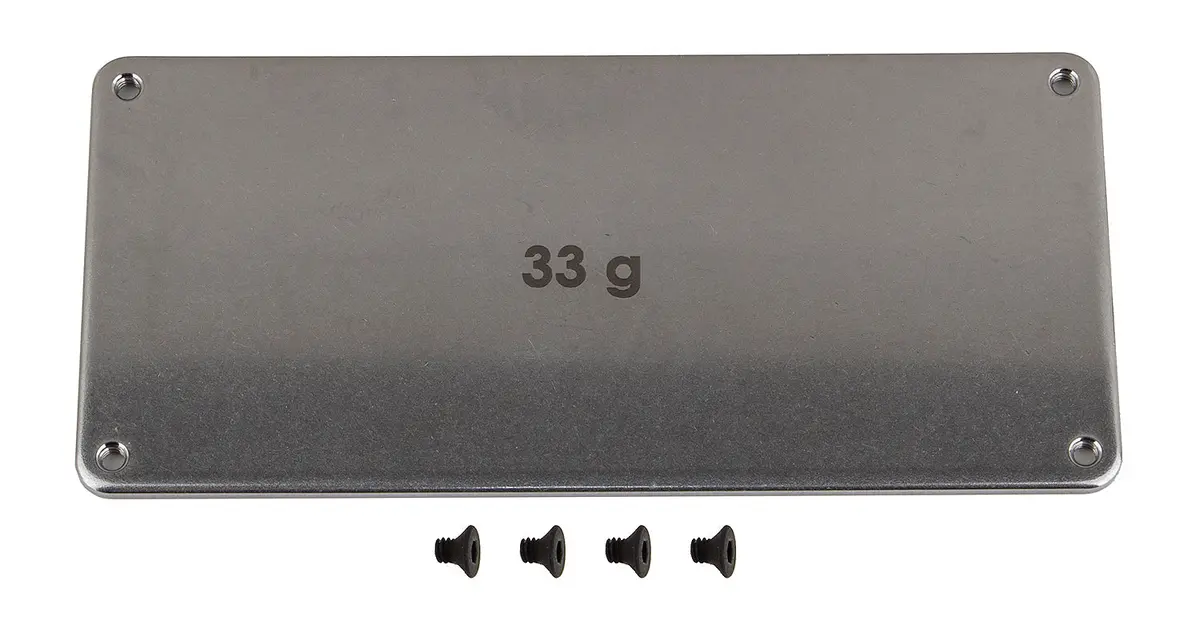 Rc10b6.4 Factory Team Esc Weight, Steel (33G) 1