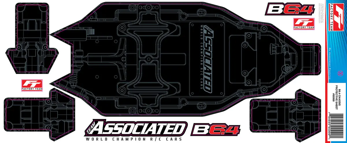 B6.4 +3Mm Ft Chassis Protector 1