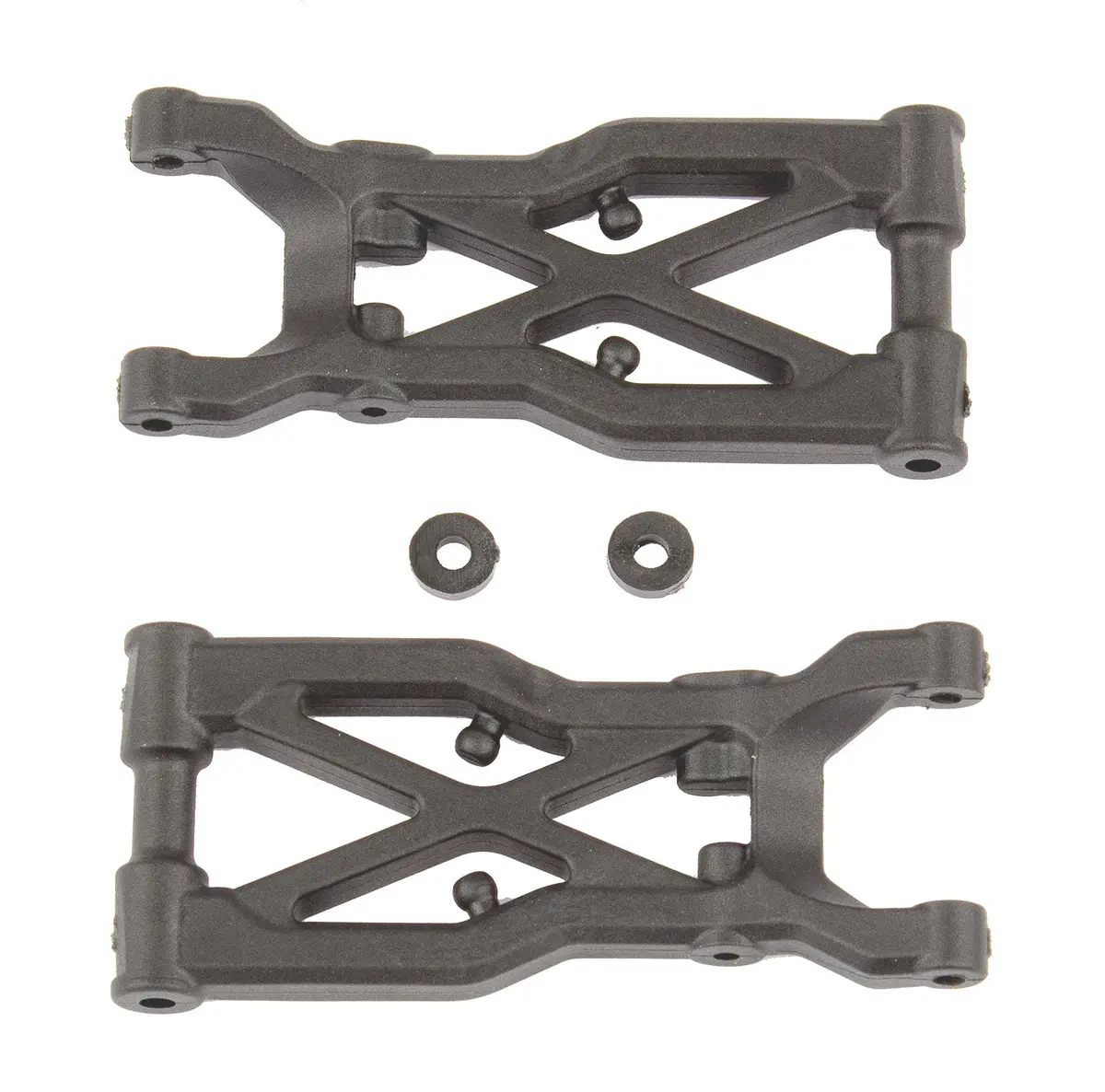 Rc10b74 Factory Team Rear Suspension Arms, Carbon 1
